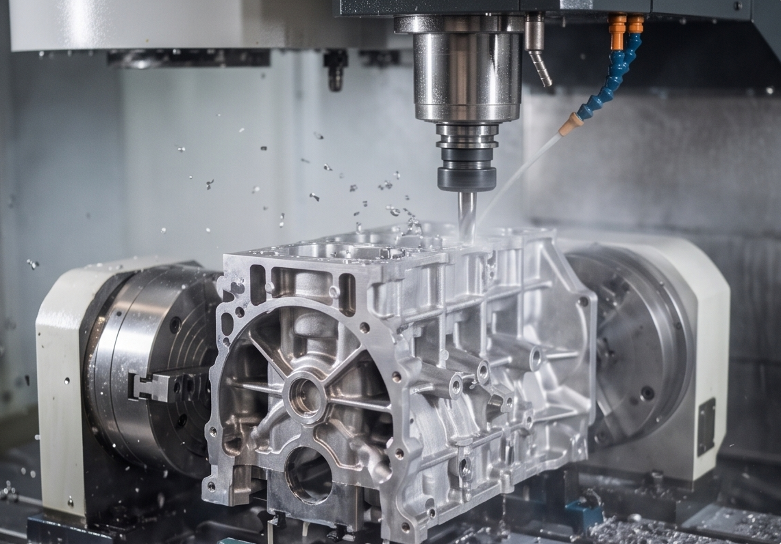 CNC Milling (3 & 4 Axis)